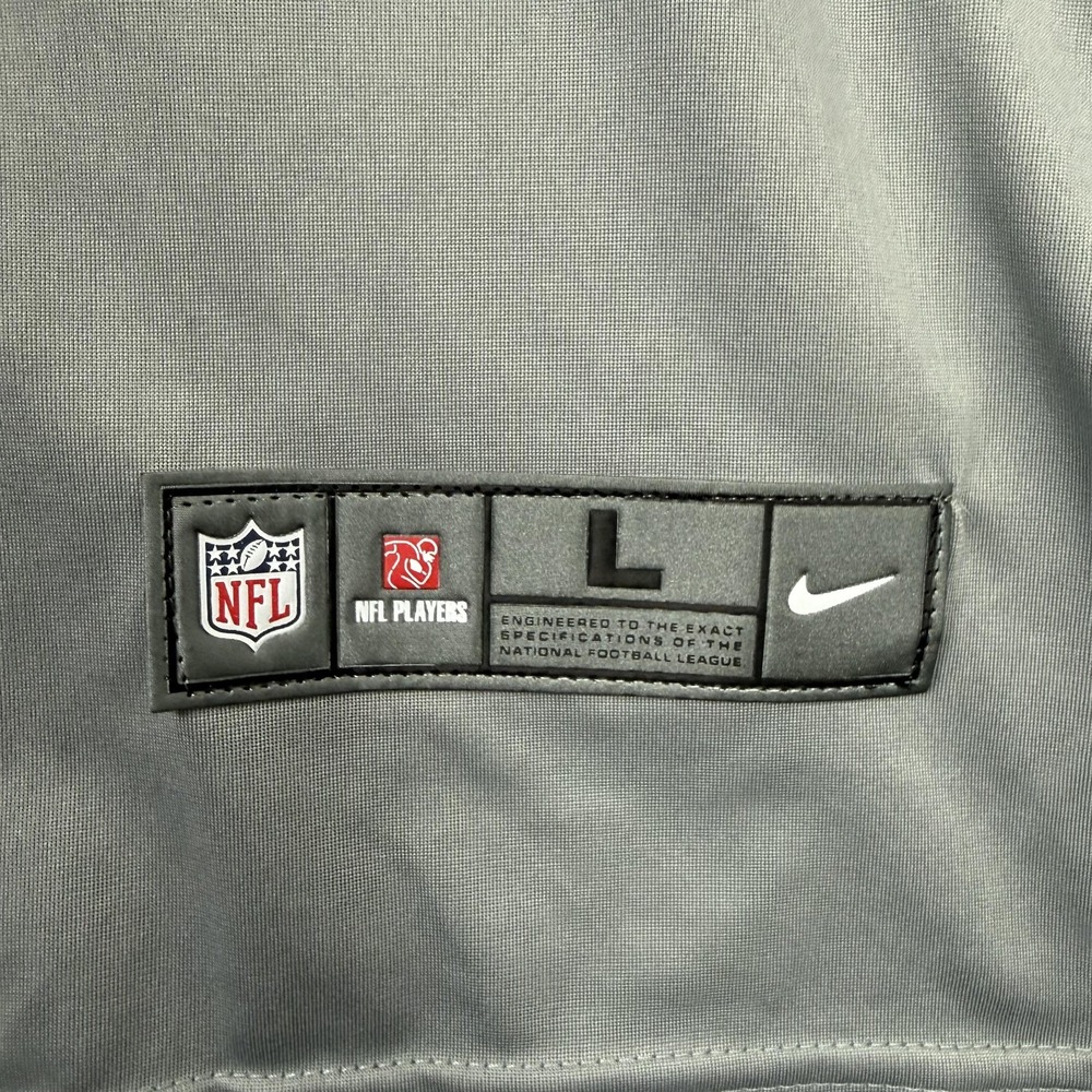 Seattle Seahawks Jersey Mens Large Gray NFL Football DK Metcalf #14 Nike L - Picture 4 of 16